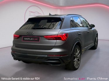 Audi q3 q3 45 tfsi 230 ch s tronic 7 quattro s line occasion paris 17ème (75)(porte maillot) simplicicar simplicibike france