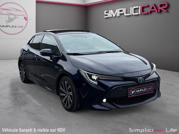 Toyota corolla hybride my21 122h design toit ouvrant occasion simplicicar lille  simplicicar simplicibike france