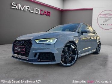 Audi rs3 sportback 2.5 tfsi 400 s tronic 7 quattro occasion avignon (84) simplicicar simplicibike france