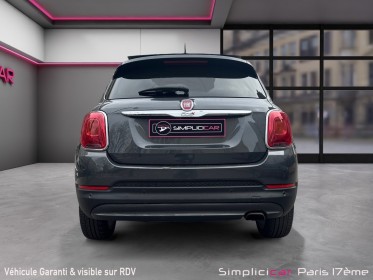 Fiat 500x 1.4 multiair 140 ch dct lounge/garantie 12 mois/camÉra de recul/toit ouvrant/intÉrieur cuir/entretien a jour...