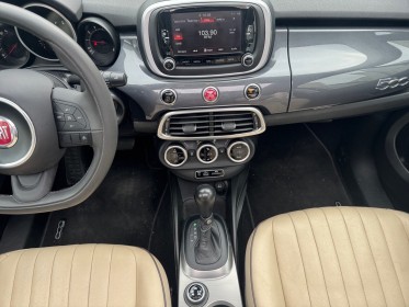 Fiat 500x 1.4 multiair 140 ch dct lounge/garantie 12 mois/camÉra de recul/toit ouvrant/intÉrieur cuir/entretien a jour...