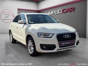 Audi q3 q3 2.0 tdi 140 ch ambition luxe occasion cannes (06) simplicicar simplicibike france