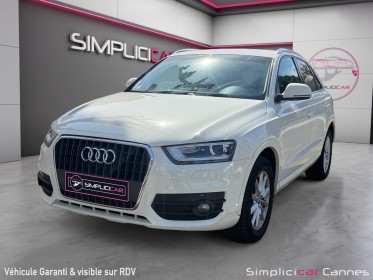 Audi q3 q3 2.0 tdi 140 ch ambition luxe occasion cannes (06) simplicicar simplicibike france