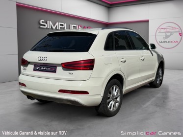 Audi q3 q3 2.0 tdi 140 ch ambition luxe occasion cannes (06) simplicicar simplicibike france