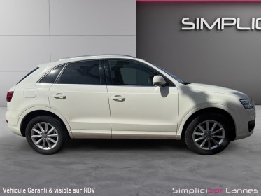 Audi q3 q3 2.0 tdi 140 ch ambition luxe occasion cannes (06) simplicicar simplicibike france