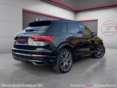 Audi q3 s line 2.0 150ch bva - full - faible km - occasion simplicicar compiegne simplicicar simplicibike france