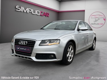 Audi a4 2.0 tdi dpf ambiante 143ch  multitronic ambiante ditribution à jour entretiens occasion avignon (84) simplicicar...