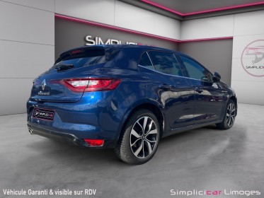 Renault megane iv berline tce 140 edc fap bose garantie 12 mois occasion simplicicar limoges  simplicicar simplicibike france