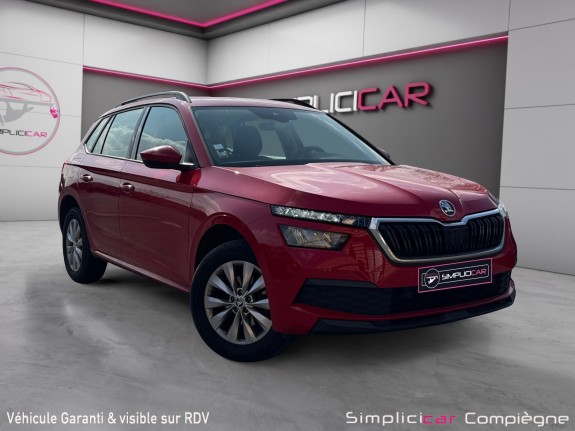 Skoda kamiq 1.0 tsi evo 110 ch bvm6 ambition - carplay - faible km occasion simplicicar compiegne simplicicar simplicibike...