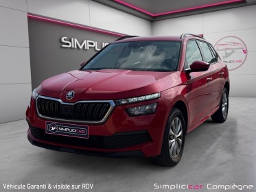 Skoda kamiq 1.0 tsi evo 110 ch bvm6 ambition - carplay - faible km occasion simplicicar compiegne simplicicar simplicibike...