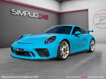 Porsche 911 gt3 4.0i pdk 500 bleu miami lift pack chrono occasion abbeville simplicicar simplicibike france