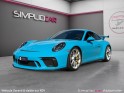 Porsche 911 gt3 4.0i pdk 500 bleu miami lift pack chrono occasion abbeville simplicicar simplicibike france