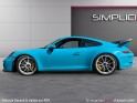 Porsche 911 gt3 4.0i pdk 500 bleu miami lift pack chrono occasion abbeville simplicicar simplicibike france