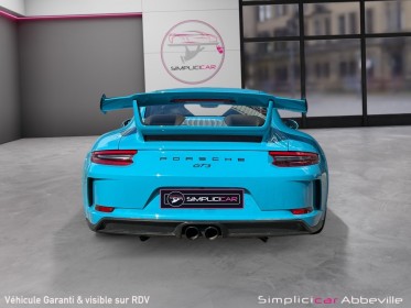 Porsche 911 gt3 4.0i pdk 500 bleu miami lift pack chrono occasion abbeville simplicicar simplicibike france