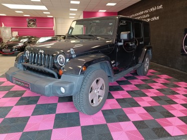 Jeep wrangler 3.6 v6 pentastar sahara unlimited reprogramme ethanol 284 cv garantie 1 an occasion simplicicar amiens ...