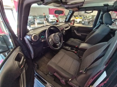 Jeep wrangler 3.6 v6 pentastar sahara unlimited reprogramme ethanol 284 cv garantie 1 an occasion simplicicar amiens ...