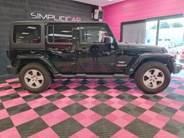 Jeep wrangler 3.6 v6 pentastar sahara unlimited reprogramme ethanol 284 cv garantie 1 an occasion simplicicar amiens ...