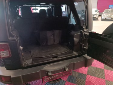 Jeep wrangler 3.6 v6 pentastar sahara unlimited reprogramme ethanol 284 cv garantie 1 an occasion simplicicar amiens ...