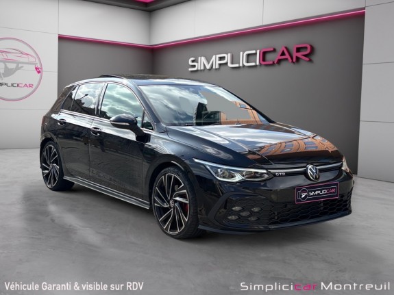Volkswagen golf 2.0 tdi scr 200 dsg7 gtd occasion montreuil (porte de vincennes)(75) simplicicar simplicibike france