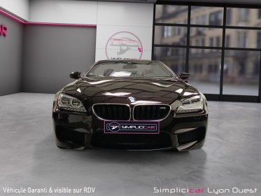 Bmw m6 cabriolet f12 m m dkg7 / garantie 12 mois occasion simplicicar lyon ouest simplicicar simplicibike france