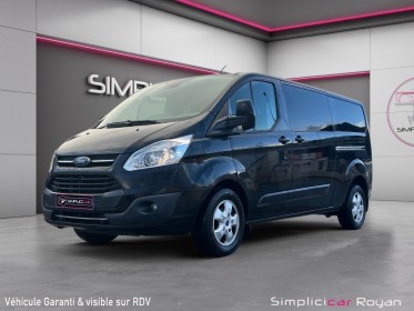 Ford transit custom cabine approfondie 2.0 tdci 170 bva limited révisé  garanti 12 mois occasion simplicicar royan...