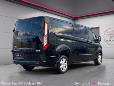 Ford transit custom cabine approfondie 2.0 tdci 170 bva limited révisé  garanti 12 mois occasion simplicicar royan...