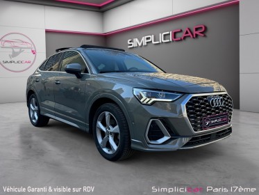 Audi q3 sportback 35 tdi 150 ch s tronic 7 s line toit ouvrant/ siege chauffant/ led d'ambiance/ volant mepla/ carplay......