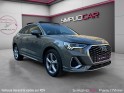 Audi q3 sportback 35 tdi 150 ch s tronic 7 s line toit ouvrant/ siege chauffant/ led d'ambiance/ volant mepla/ carplay......