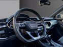 Audi q3 sportback 35 tdi 150 ch s tronic 7 s line toit ouvrant/ siege chauffant/ led d'ambiance/ volant mepla/ carplay......