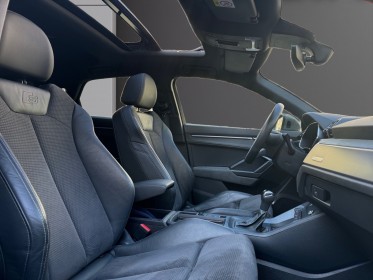 Audi q3 sportback 35 tdi 150 ch s tronic 7 s line toit ouvrant/ siege chauffant/ led d'ambiance/ volant mepla/ carplay......