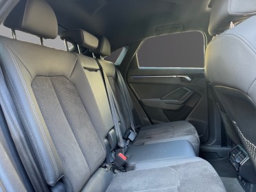 Audi q3 sportback 35 tdi 150 ch s tronic 7 s line toit ouvrant/ siege chauffant/ led d'ambiance/ volant mepla/ carplay......