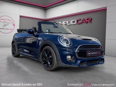 Mini cooper s cabriolet 192ch jcw occasion simplicicar vaucresson simplicicar simplicibike france