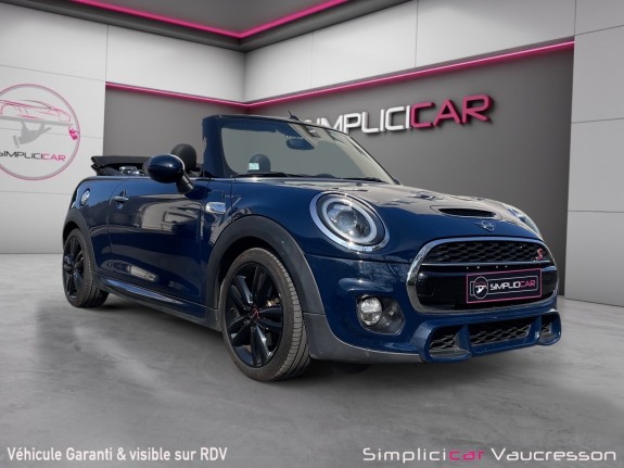 Mini cooper s cabriolet 192ch jcw occasion simplicicar vaucresson simplicicar simplicibike france