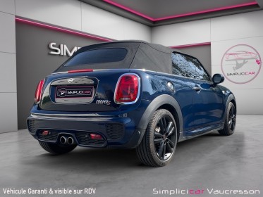 Mini cooper s cabriolet 192ch jcw occasion simplicicar vaucresson simplicicar simplicibike france
