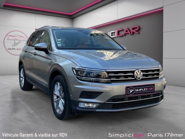 Volkswagen tiguan 2.0 tdi 150 bluemotion technology dsg7 4motion carat edition première main/entretien volkswagen occasion...