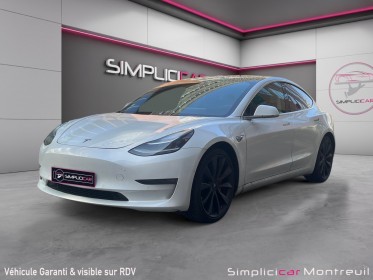 Tesla model 3 performance dual motor awd performance garantie 12 mois occasion montreuil (porte de vincennes)(75) simplicicar...