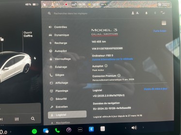 Tesla model 3 performance dual motor awd performance garantie 12 mois occasion montreuil (porte de vincennes)(75) simplicicar...
