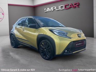 Toyota aygo x 1.0 vvt-i 72 s-cvt air design toit ouvrant carplay boite auto garantie 12 mois occasion montpellier (34)...