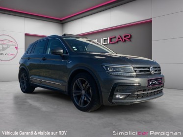 Volkswagen tiguan 2.0 tdi 150 ch dsg7 carat pack r-line extérieur garantie 12 mois toit ouvrant/attelage/caméra occasion...