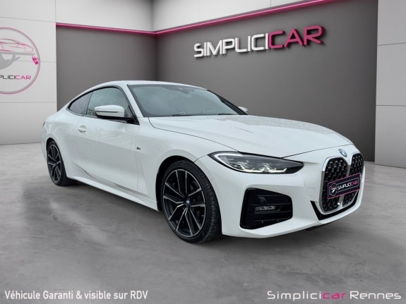 Bmw serie 4 coupe g22 420d 190 ch bva8 m sport occasion simplicicar rennes simplicicar simplicibike france