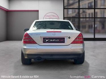 Mercedes classe slk r 170 230 k a cabriolet kompressor occasion cannes (06) simplicicar simplicibike france