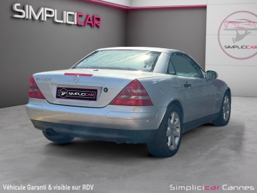 Mercedes classe slk r 170 230 k a cabriolet kompressor occasion cannes (06) simplicicar simplicibike france