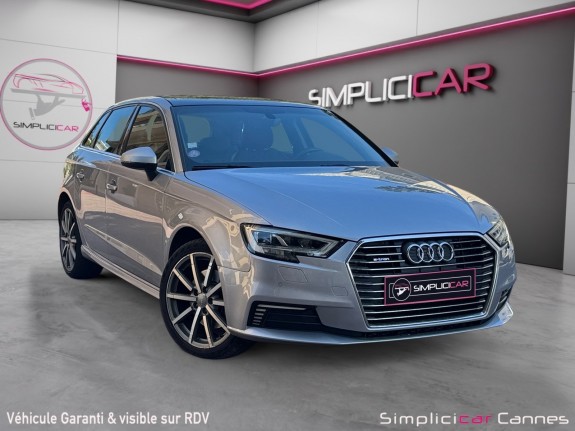 Audi a3 sportback 40 e-tron 204 s tronic 6 design luxe occasion cannes (06) simplicicar simplicibike france