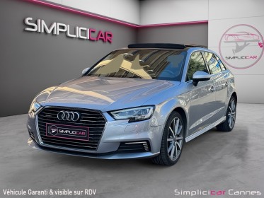 Audi a3 sportback 40 e-tron 204 s tronic 6 design luxe occasion cannes (06) simplicicar simplicibike france