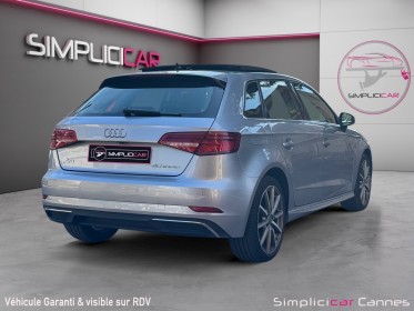 Audi a3 sportback 40 e-tron 204 s tronic 6 design luxe occasion cannes (06) simplicicar simplicibike france