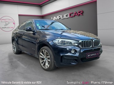 Bmw x6 f16 xdrive40d 313 ch m sport a occasion paris 17ème (75)(porte maillot) simplicicar simplicibike france