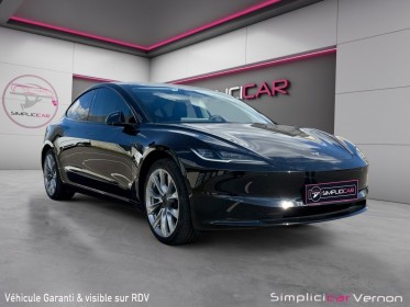 Tesla model 3 autonomie standard plus rwd  pneus arrières neufs  garantie constructeur occasion simplicicar vernon...