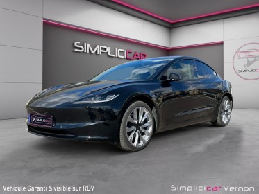 Tesla model 3 autonomie standard plus rwd  pneus arrières neufs  garantie constructeur occasion simplicicar vernon...