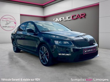 Skoda octavia 2.0 tsi 220 ch rs garantie 12 mois occasion simplicicar limoges  simplicicar simplicibike france