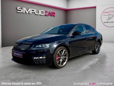 Skoda octavia 2.0 tsi 220 ch rs garantie 12 mois occasion simplicicar limoges  simplicicar simplicibike france